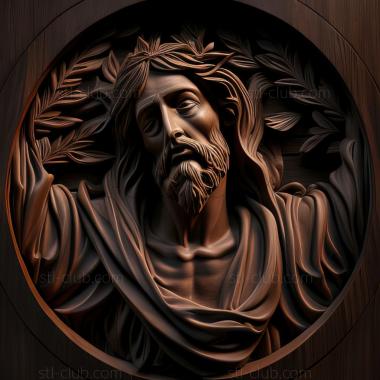 3D model st jesus (STL)